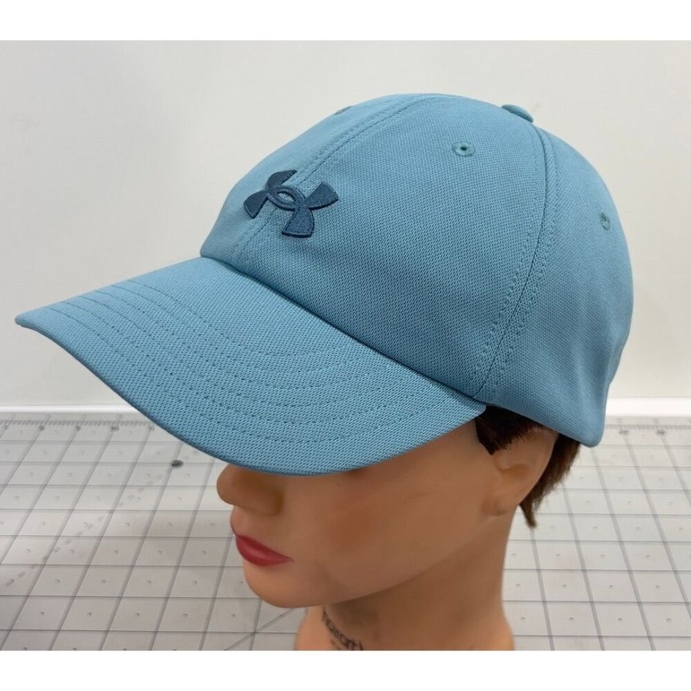 Under Armour Womens Blitzing Adjustable Hat Still Water Blue OSFM NEW~~~